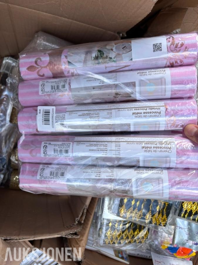 Nytt restlager fra Frankrike – ballong- og festartikler